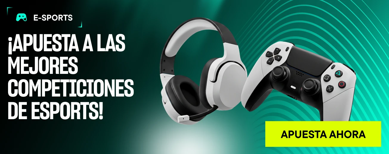 Captura de pantalla de la app Versus mostrando deportes electrónicos