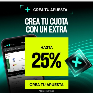 Imagen promocional de Versus apuestas mostrando opciones de apuestas